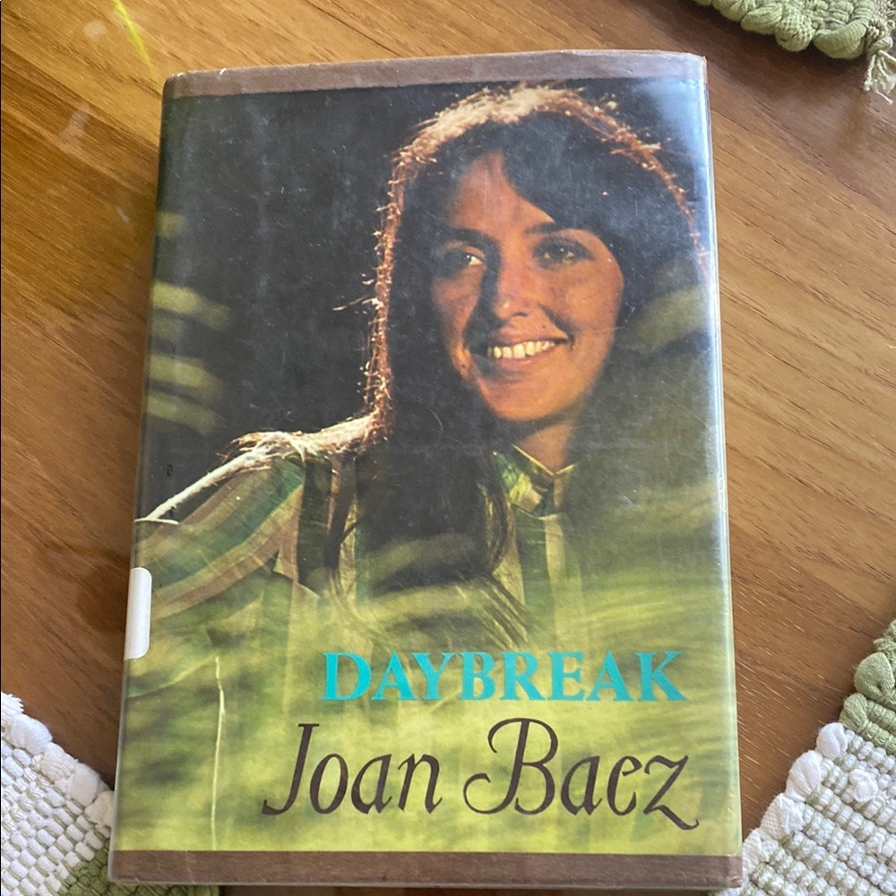 Daybreak by Joan Baez Hardcover Book